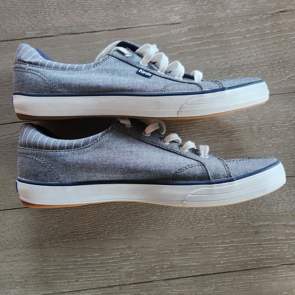 Keds Women's Center III Canvas Lace-Up Sneakers Size 9 Casual Low Top Shoes NWOT - Picture 5 of 9